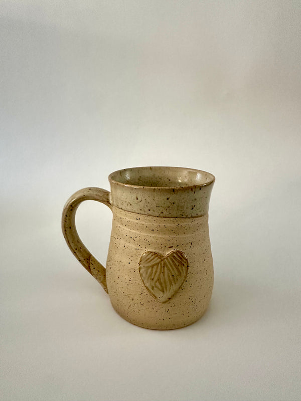 Creamy Heart Mug