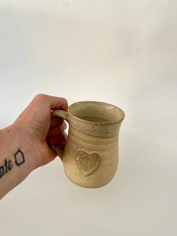 Creamy Heart Mug