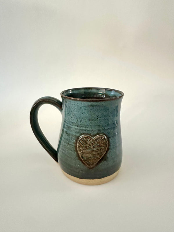 Blue Heart Mug
